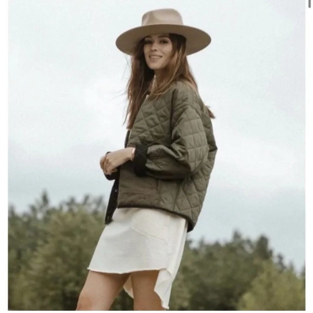 Jackson Rowe Tufa Quilted Olive Green Jacket